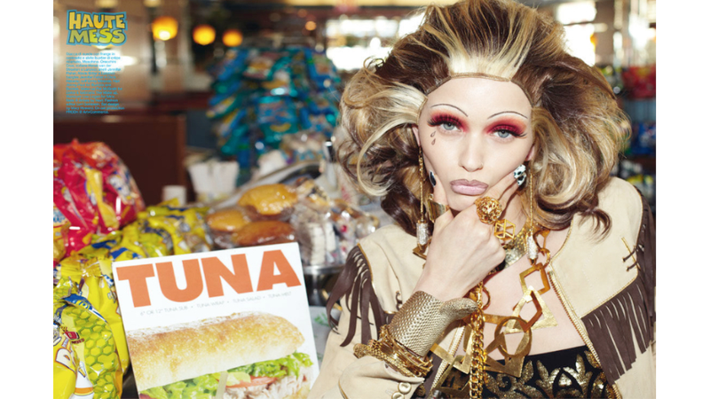 Illustration for article titled New Vogue Italia Story Pokes Fun at Poor Blacks and Latinas, Seems Kinda Racist